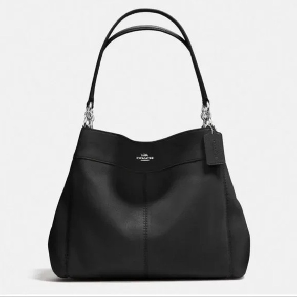 Coach Handbags - Coach Lexy bag Soft pebbled leather in black